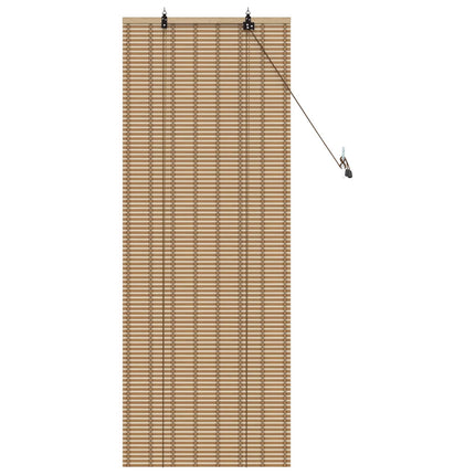 Rullegardin Naturlig og Brun 40 x 160 cm Bambus
