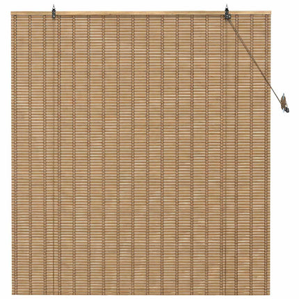 Rullegardin Naturlig og Brun 130 x 160 cm Bambus