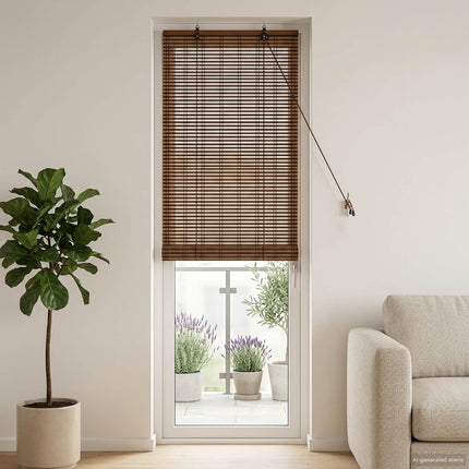 Rullegardin Brun 70 x 220 cm Bambus