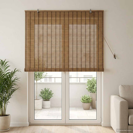 Rullegardin Brun 160 x 220 cm Bambus