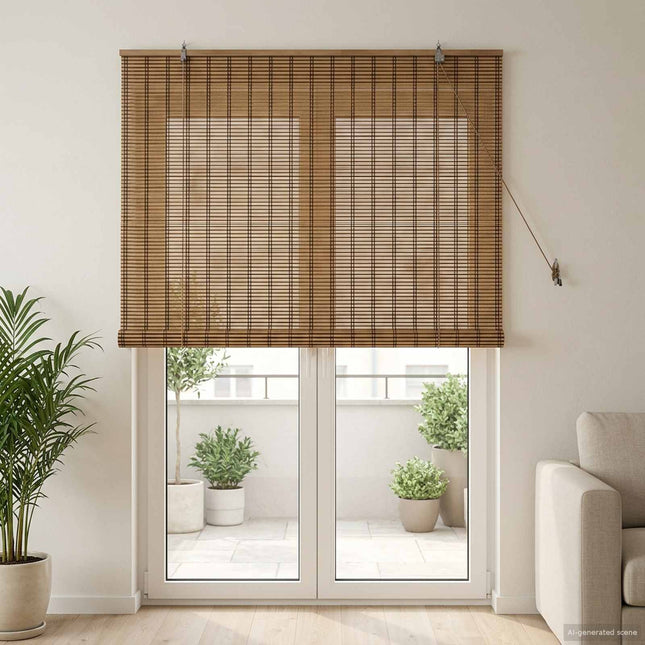 Rullegardin Brun 160 x 220 cm Bambus