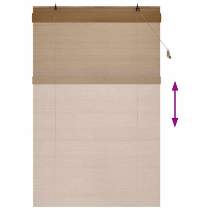 Rullegardin Brun 140 x 220 cm Bambus