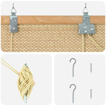 Rullegardin Naturfarvet 60 x 160 cm Bambus