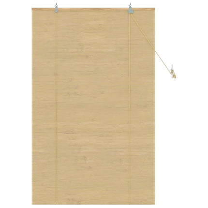 Rullegardin Naturfarvet 100 x 160 cm Bambus