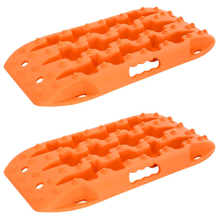 Traction Board 2 pcs Orange 57,5x30,5x5,5 cm Forstærket nylon