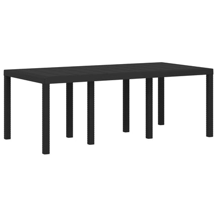 Have Spisebordssæt 9 stk. Antracit PP