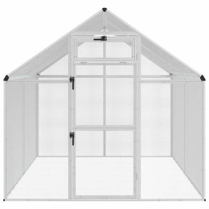 Fuglebur Sølv 181,5 x 221 x 173,5 cm Svejset Trådnet