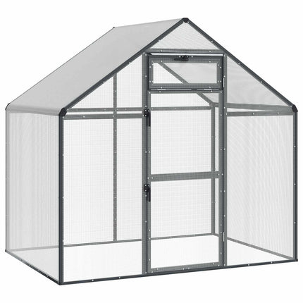 Fuglebur Antracit 181,5 x 110,5 x 173,5 cm Svejset Trådnet