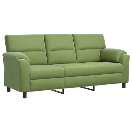 Sofa Sæt 2 pcs Lys grøn Fløjl
