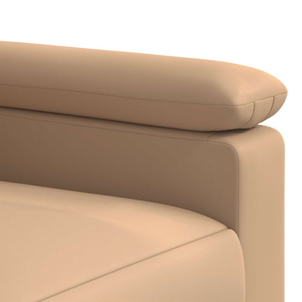 Sofa Sæt 2 pcs Cappuccino Kunstlæder