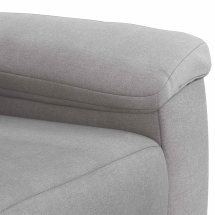 Sofa Sæt 2 pcs Skygrå Stof