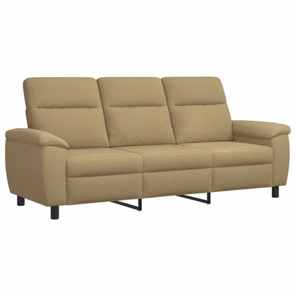 Sofa Sæt 2 pcs Lys Brun Stof