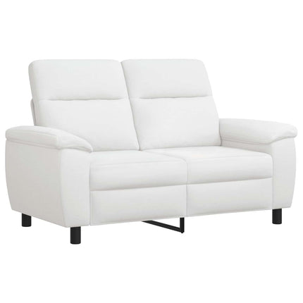 Sofa Sæt 3 pcs Hvid Stof