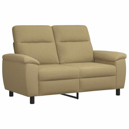 Sofa Sæt 3 pcs Lys Brun Stof