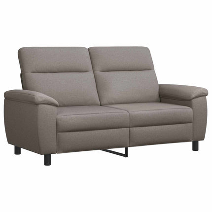 Sofa Sæt 3 pcs Gråbrun Stof