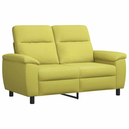 Sofa Sæt 2 pcs Lys grøn Stof