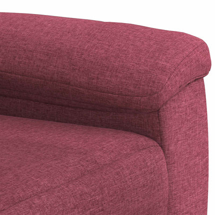 Sofa Sæt 2 pcs Vinrød Stof
