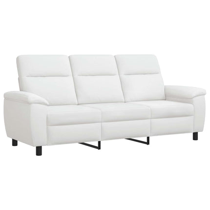 Sofa Sæt 2 pcs Hvid Stof