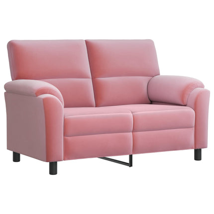 Sofa Lyserød 154 x 85 x 93 cm Fløjl