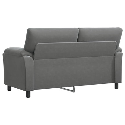 Sofa Mørkegrå 174 x 85 x 93 cm Fløjl