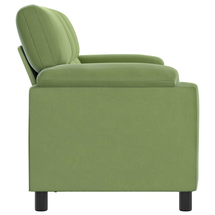 Sofa Lys grøn 214 x 85 x 93 cm Fløjl