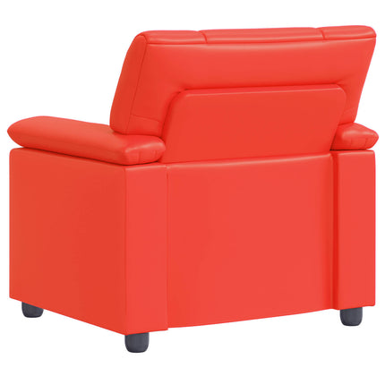 Sofa Rød 91 x 85 x 93 cm Kunstlæder