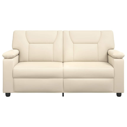 Sofa Cremefarvet 171 x 85 x 93 cm Kunstlæder