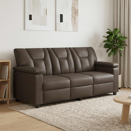 Sofa Grå 191 x 85 x 93 cm Kunstlæder