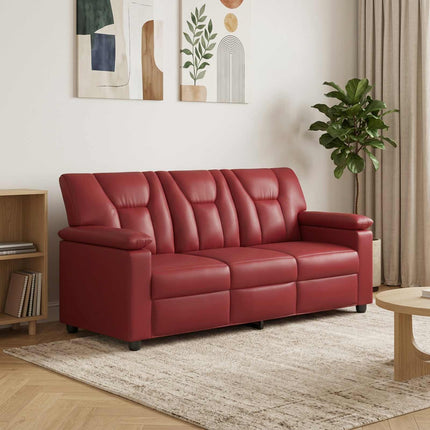 Sofa Vinrød 191 x 85 x 93 cm Kunstlæder