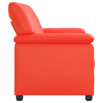 Sofa Rød 191 x 85 x 93 cm Kunstlæder