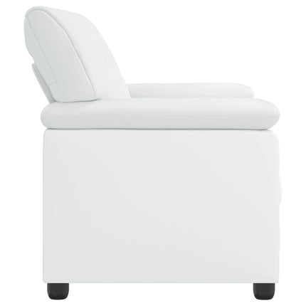 Sofa Hvid 191 x 85 x 93 cm Kunstlæder