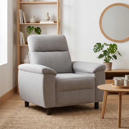 Sofa Skygrå 95 x 90 x 95 cm Stof