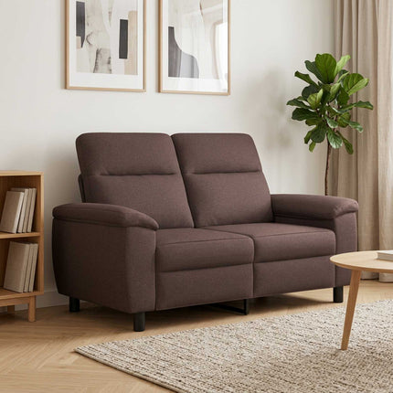 Sofa Mørk Brun 158 x 90 x 95 cm Stof