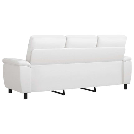 Sofa Hvid 214 x 90 x 95 cm Stof