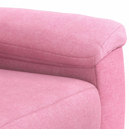 Sofa Lyserød 214 x 90 x 95 cm Stof