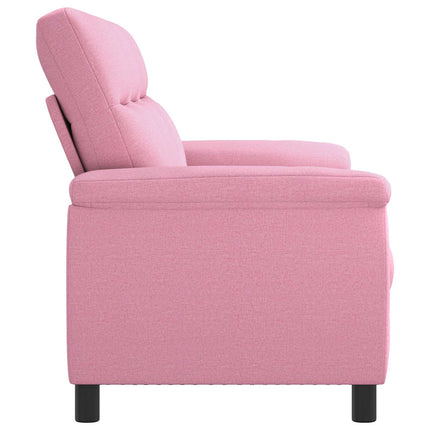 Sofa Lyserød 214 x 90 x 95 cm Stof
