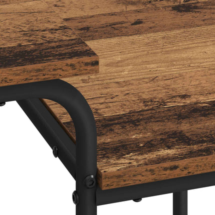 Skrivebord med opbevaring Egetræ 100 x 50 x 75 cm