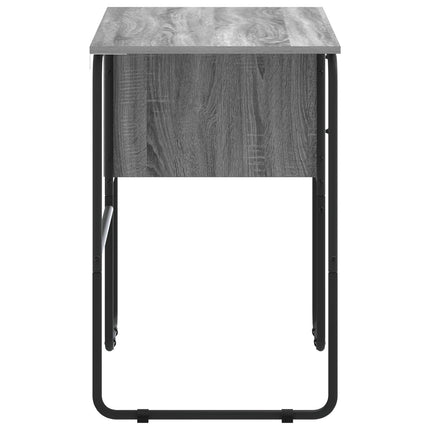 Skrivebord med opbevaring Grå Sonoma 100 x 50 x 75 cm