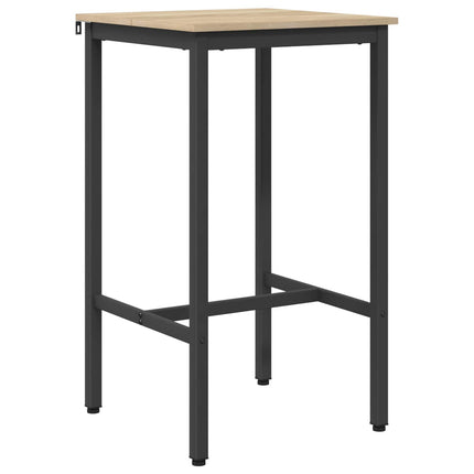 Barbord 52 x 52 x 110 cm Konstrueret træ Sonoma-eg Rektangulær