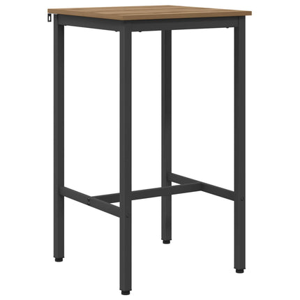 Barbord 52 x 52 x 110 cm Konstrueret træ Artisan-eg Rektangulær