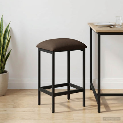 Barbænk Gråbrun 40 x 32 x 74 cm Konstrueret træ
