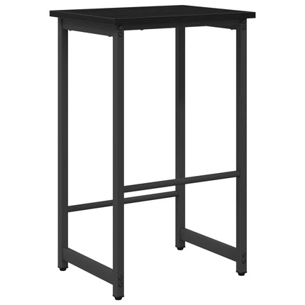 Barbænk Sort eg 40 x 32 x 74 cm Konstrueret træ