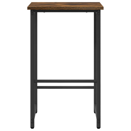 Barbænk Røget eg 40 x 32 x 74 cm Konstrueret træ
