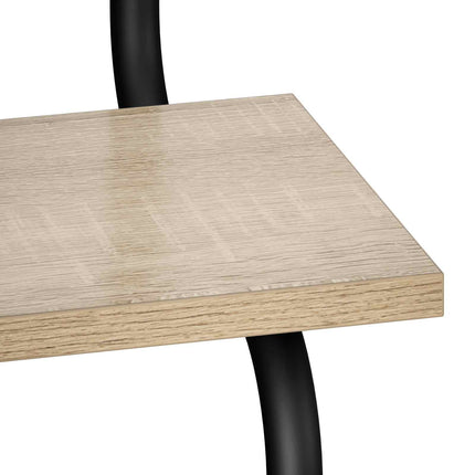 4-lags væghylde Sonoma-eg 60 x 24,5 x 104 cm Konstrueret træ