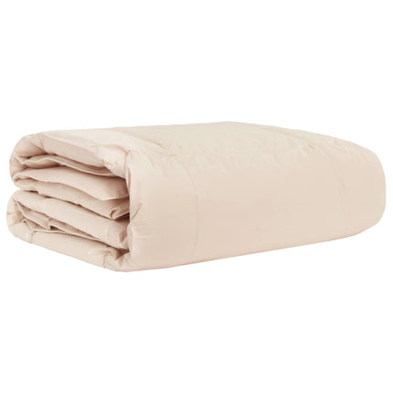 Sommer dyne Beige 155 x 200 cm 100% Naturlig Kapok