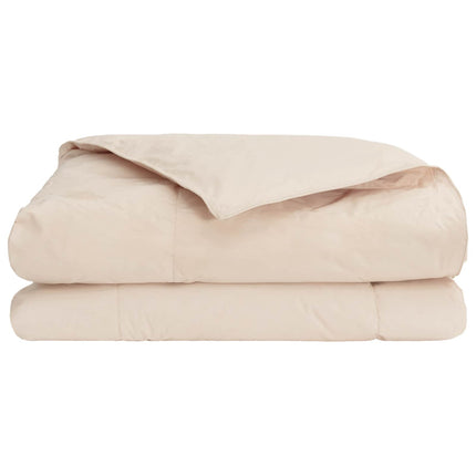 Sommer dyne Beige 155 x 200 cm 100% Naturlig Kapok