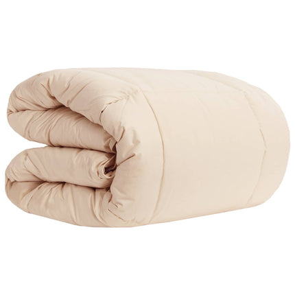 Sommer dyne Beige 220 x 260 cm 100% Naturlig Kapok