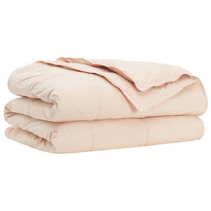 Dyne 220 x 240 cm Hele sæsoner Kapok Fiber Beige