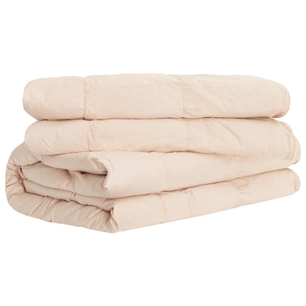 Dyne 240 x 260 cm Hele sæsoner Kapok Fiber Beige
