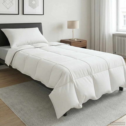 Sommer dyne Hvid 140 x 200 cm Bambusfiber